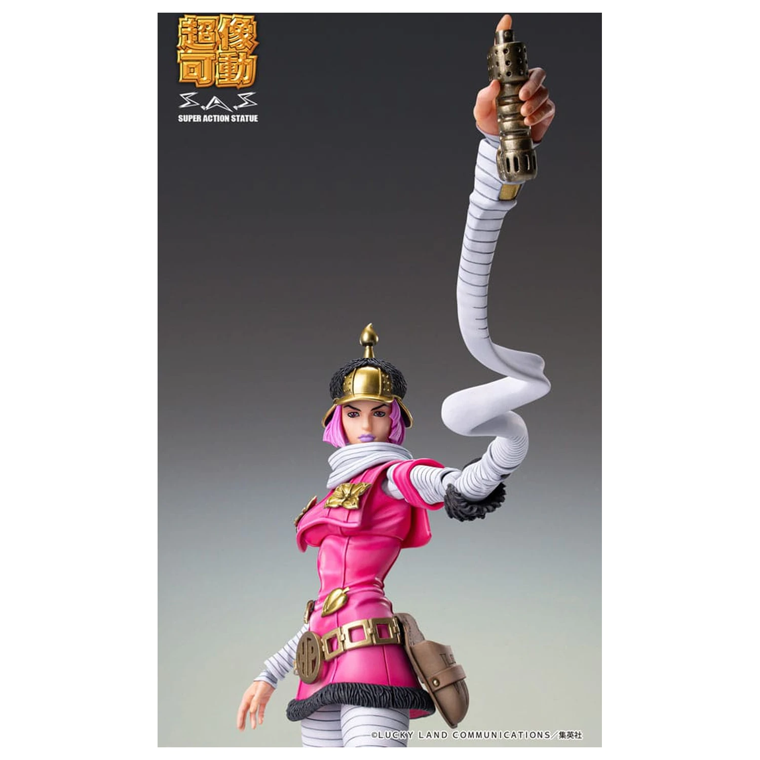 JoJo's Bizarre Adventure Part 7: Steel Ball Run Super Akcijska figura Chozokado (Hot Pants) 16 cm fotografija proizvoda