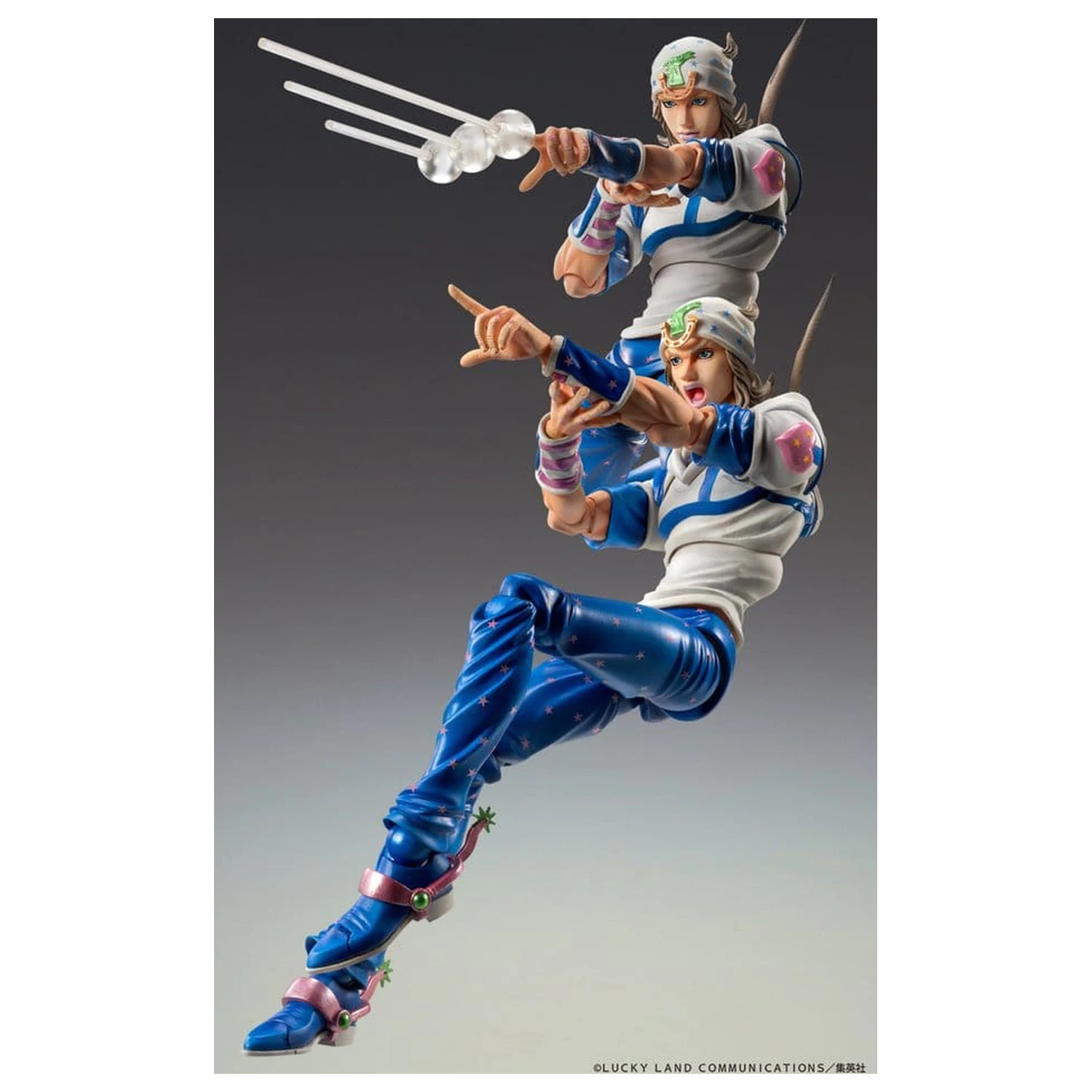 JoJo's Bizarre Adventure Part 7: Steel Ball Run Super Chozokado akcijska figura Johnny Joestar 15 cm fotografija proizvoda