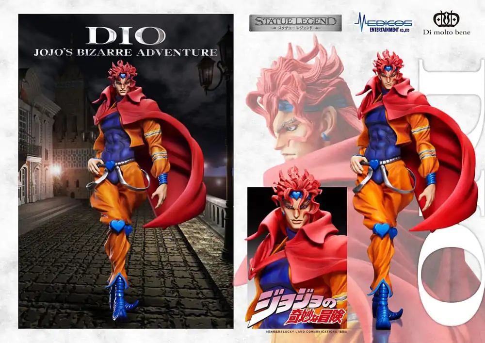 JoJo's Bizarre Adventure Part3 Statue Legend PVC kip Dio 17 cm (re-run) fotografija proizvoda