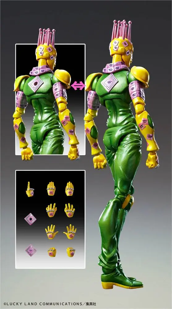 JoJo's Bizarre Adventure Part3 Super Action akcijska figura Chozokado (Kiss) 15 cm fotografija proizvoda