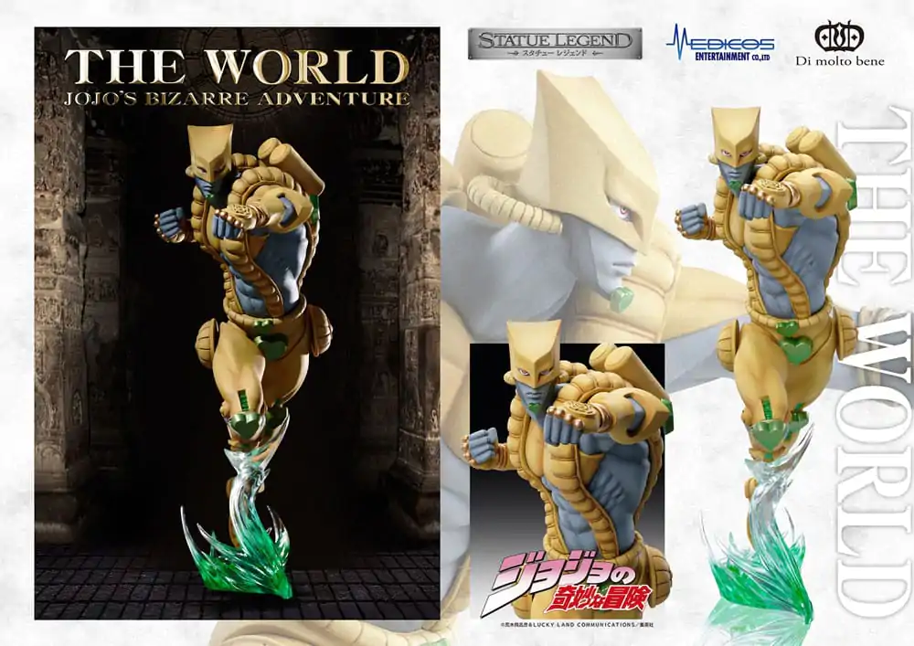 JoJo's Bizarre Adventure Part3 Statue Legend PVC Kip The World 16 cm (ponovno izdanje) fotografija proizvoda