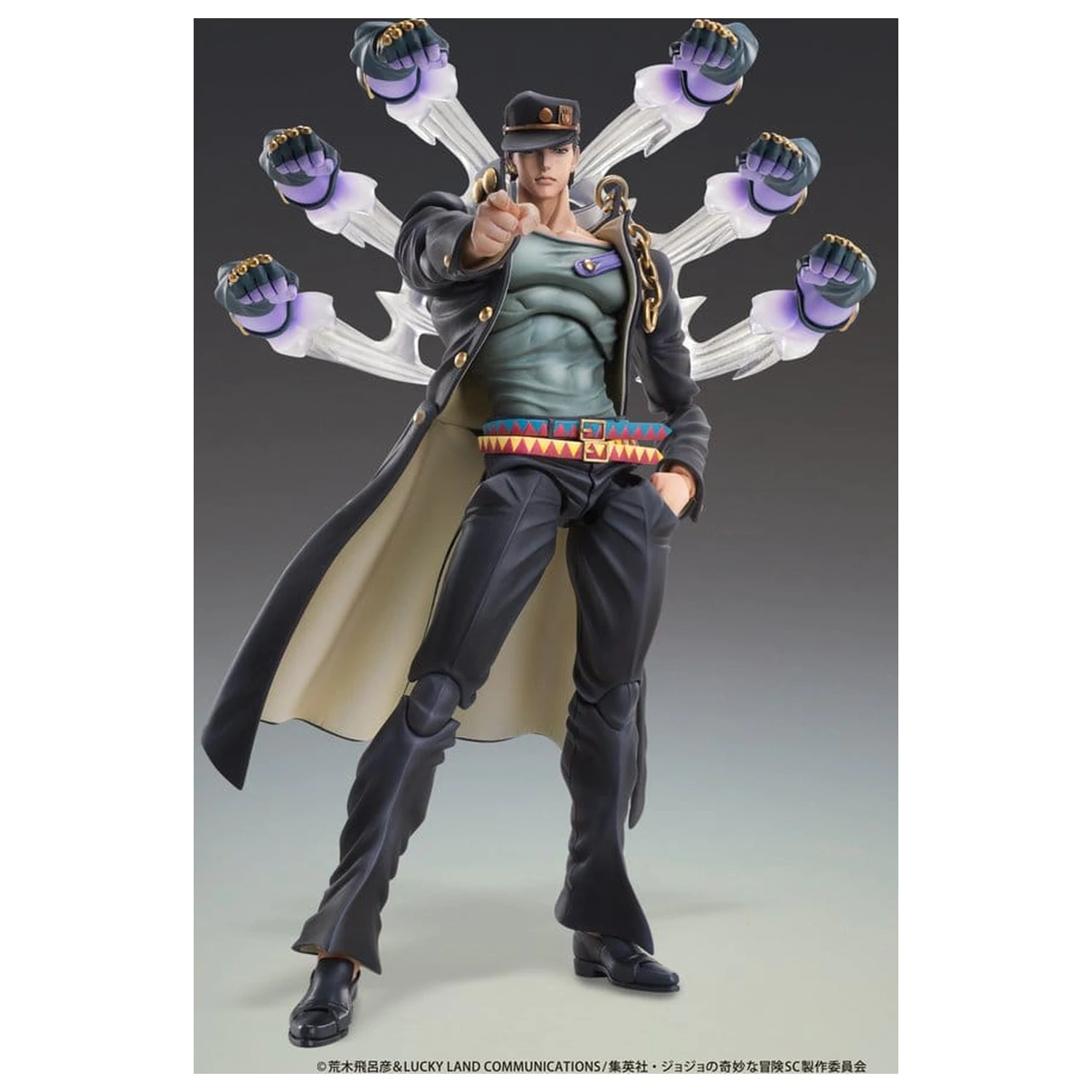 JoJo's Bizarre Adventure: Stardust Crusaders Chozokado akcijska figura Jotaro Kujo Ver.2 16 cm fotografija proizvoda