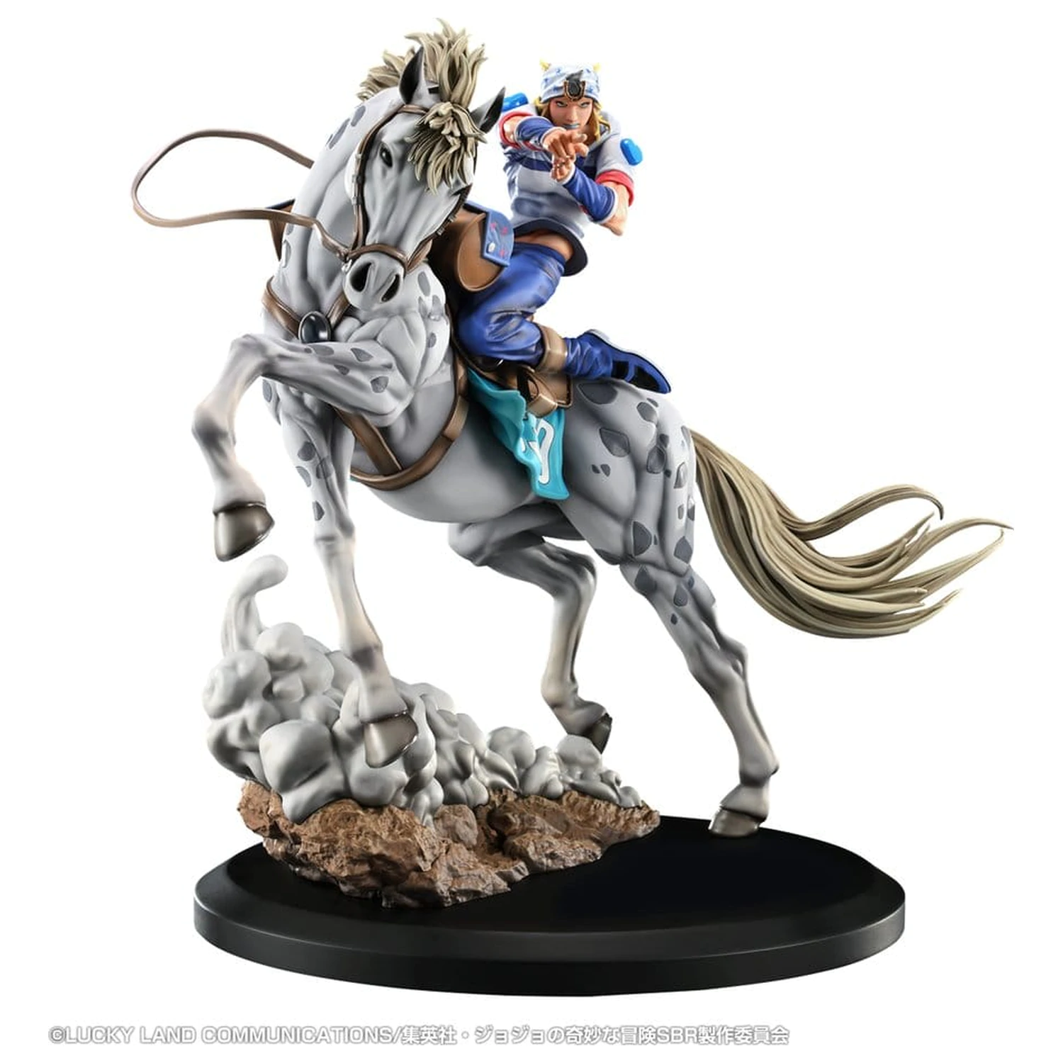 JoJo's Bizarre Adventure: Steel Ball Run Chozo Art Collection PVC figura Johnny Joestar & Slow Dancer 30 cm fotografija proizvoda