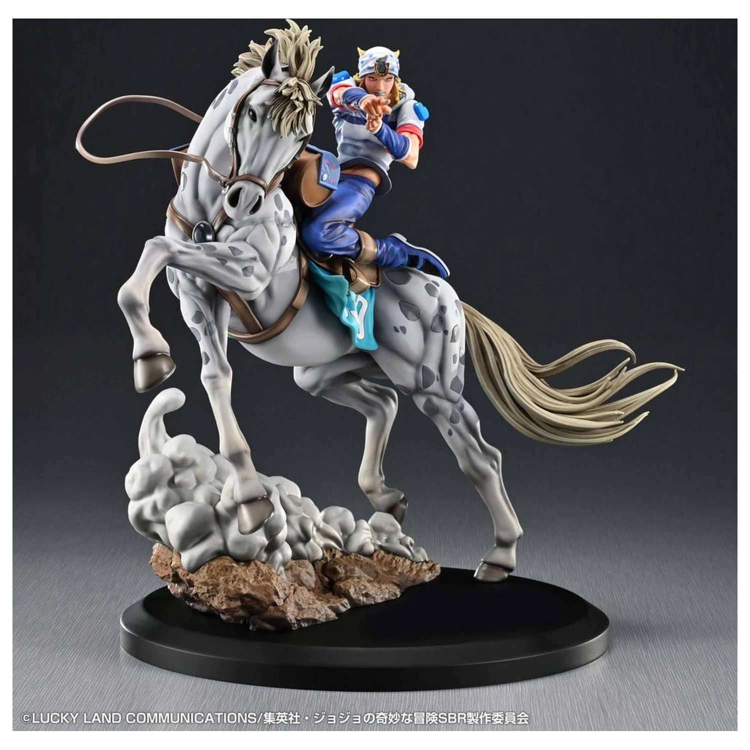 JoJo's Bizarre Adventure: Steel Ball Run Chozo Art Collection PVC figura Johnny Joestar & Slow Dancer 30 cm fotografija proizvoda
