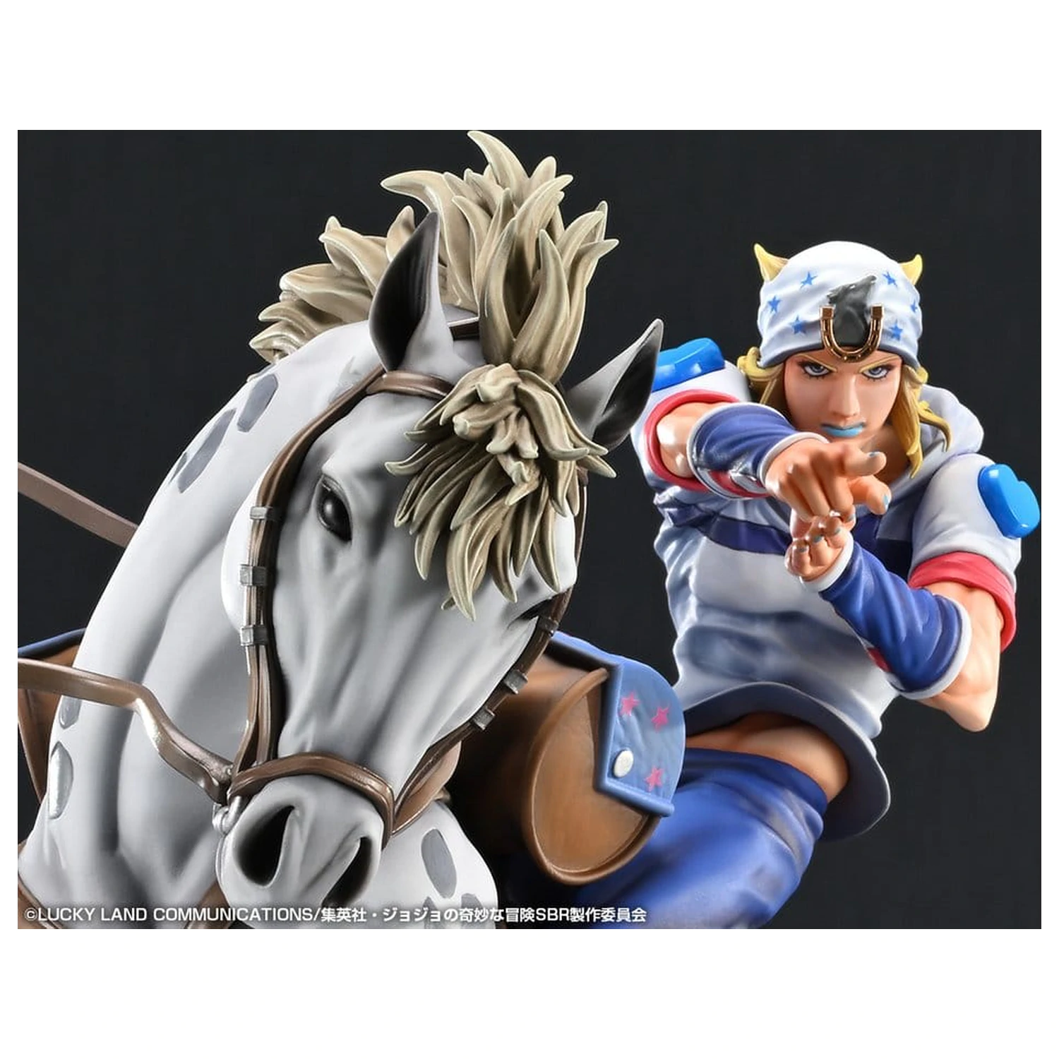 JoJo's Bizarre Adventure: Steel Ball Run Chozo Art Collection PVC figura Johnny Joestar & Slow Dancer 30 cm fotografija proizvoda