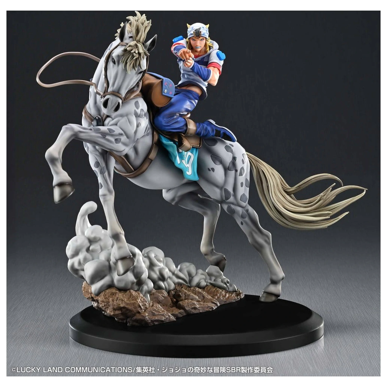 JoJo's Bizarre Adventure: Steel Ball Run Chozo Art Collection PVC figura Johnny Joestar & Slow Dancer 30 cm fotografija proizvoda