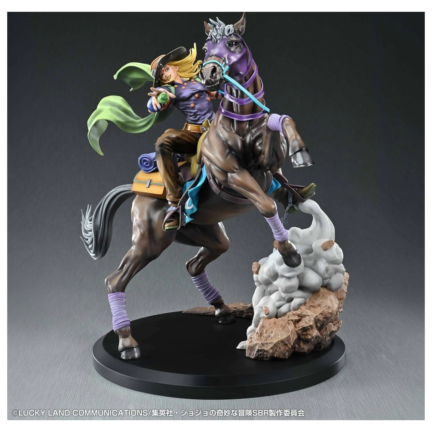 JoJo's Bizarre Adventure: Steel Ball Run figura Gyro Zeppeli & Valkyrie 31 cm fotografija proizvoda