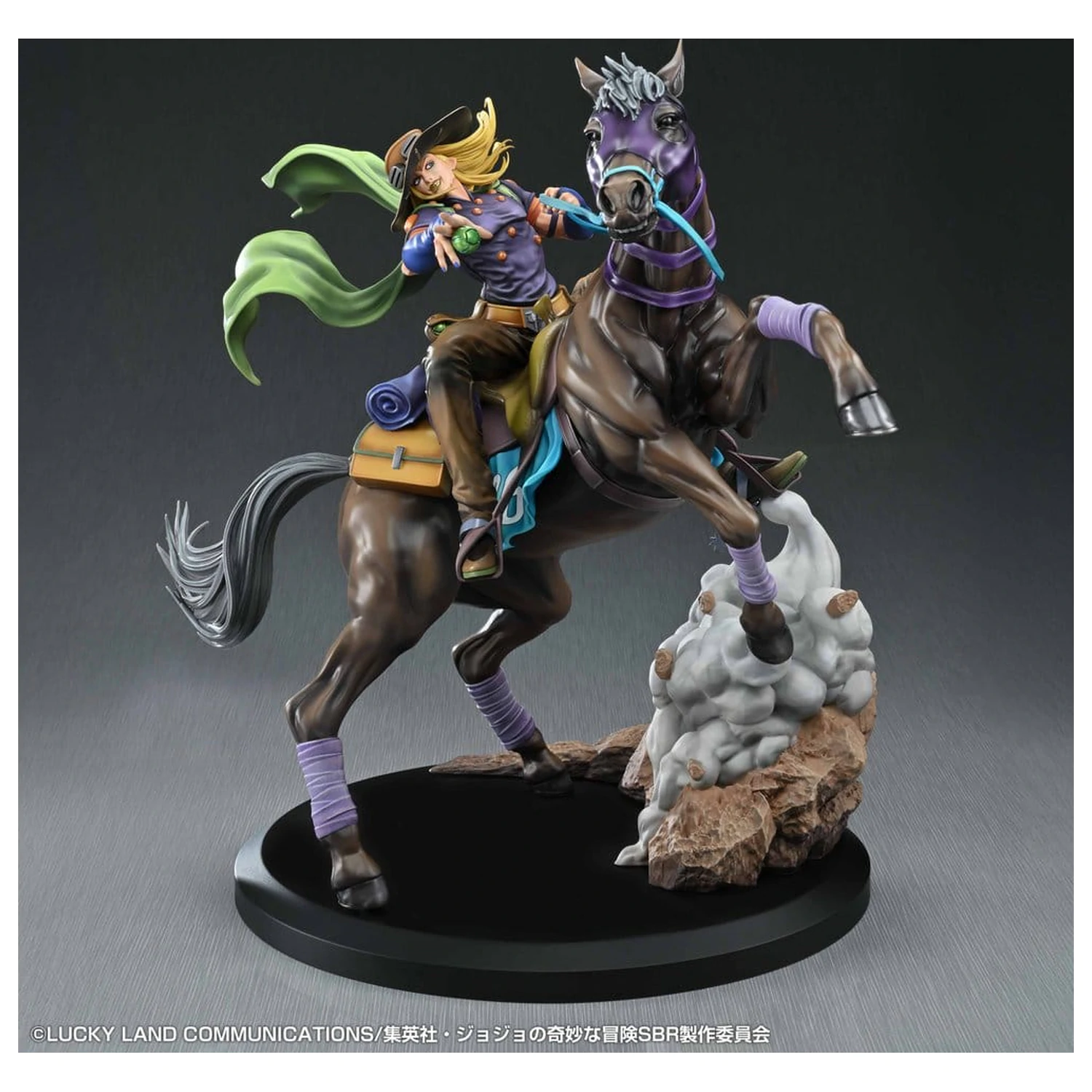 JoJo's Bizarre Adventure: Steel Ball Run figura Gyro Zeppeli & Valkyrie 31 cm fotografija proizvoda