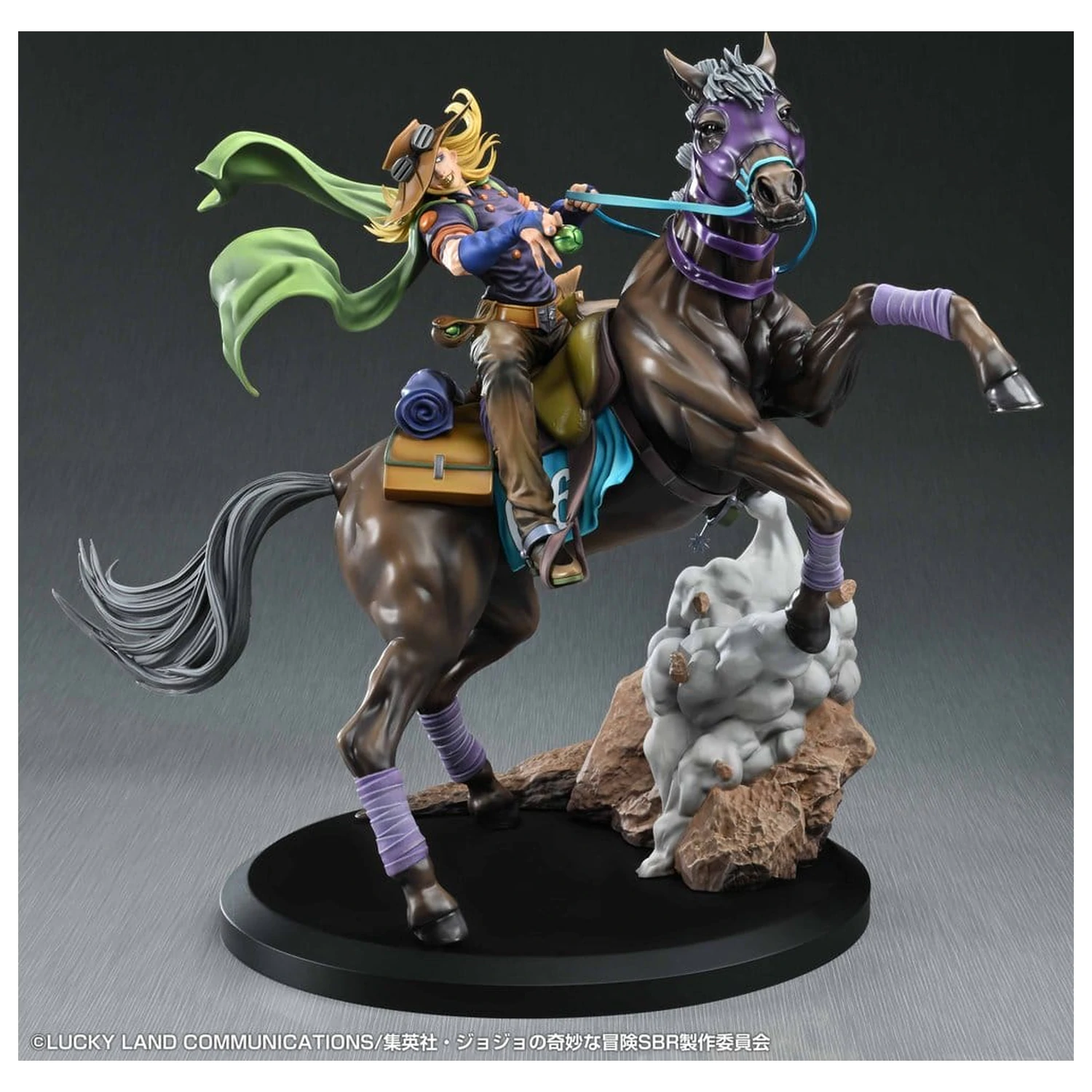JoJo's Bizarre Adventure: Steel Ball Run figura Gyro Zeppeli & Valkyrie 31 cm fotografija proizvoda