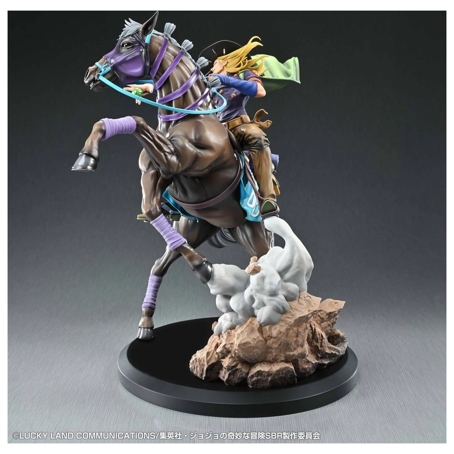JoJo's Bizarre Adventure: Steel Ball Run figura Gyro Zeppeli & Valkyrie 31 cm fotografija proizvoda