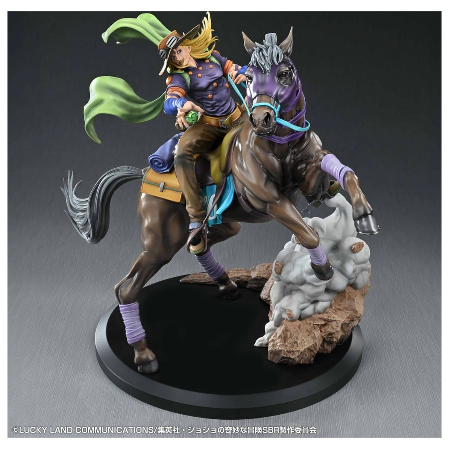JoJo's Bizarre Adventure: Steel Ball Run figura Gyro Zeppeli & Valkyrie 31 cm fotografija proizvoda