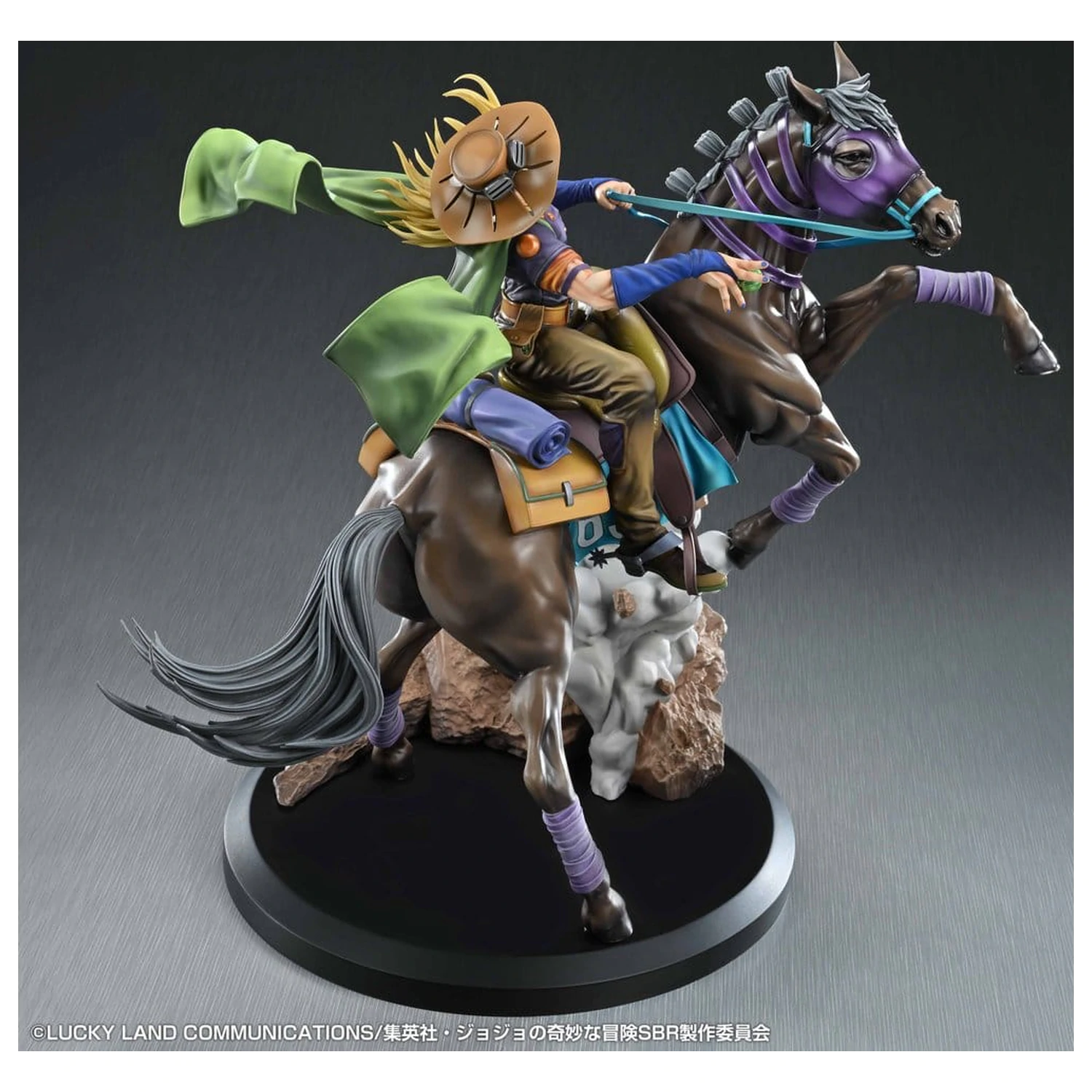 JoJo's Bizarre Adventure: Steel Ball Run figura Gyro Zeppeli & Valkyrie 31 cm fotografija proizvoda