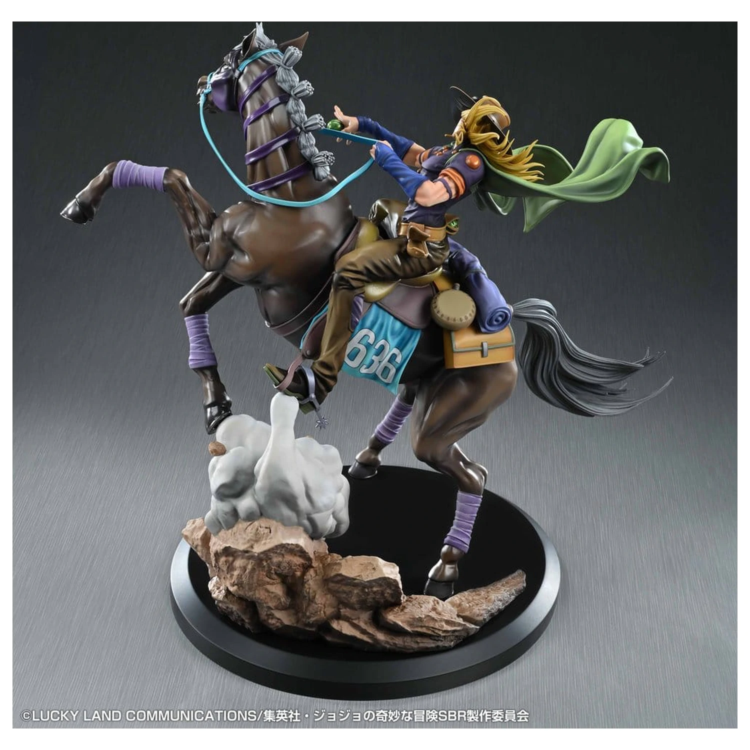 JoJo's Bizarre Adventure: Steel Ball Run figura Gyro Zeppeli & Valkyrie 31 cm fotografija proizvoda