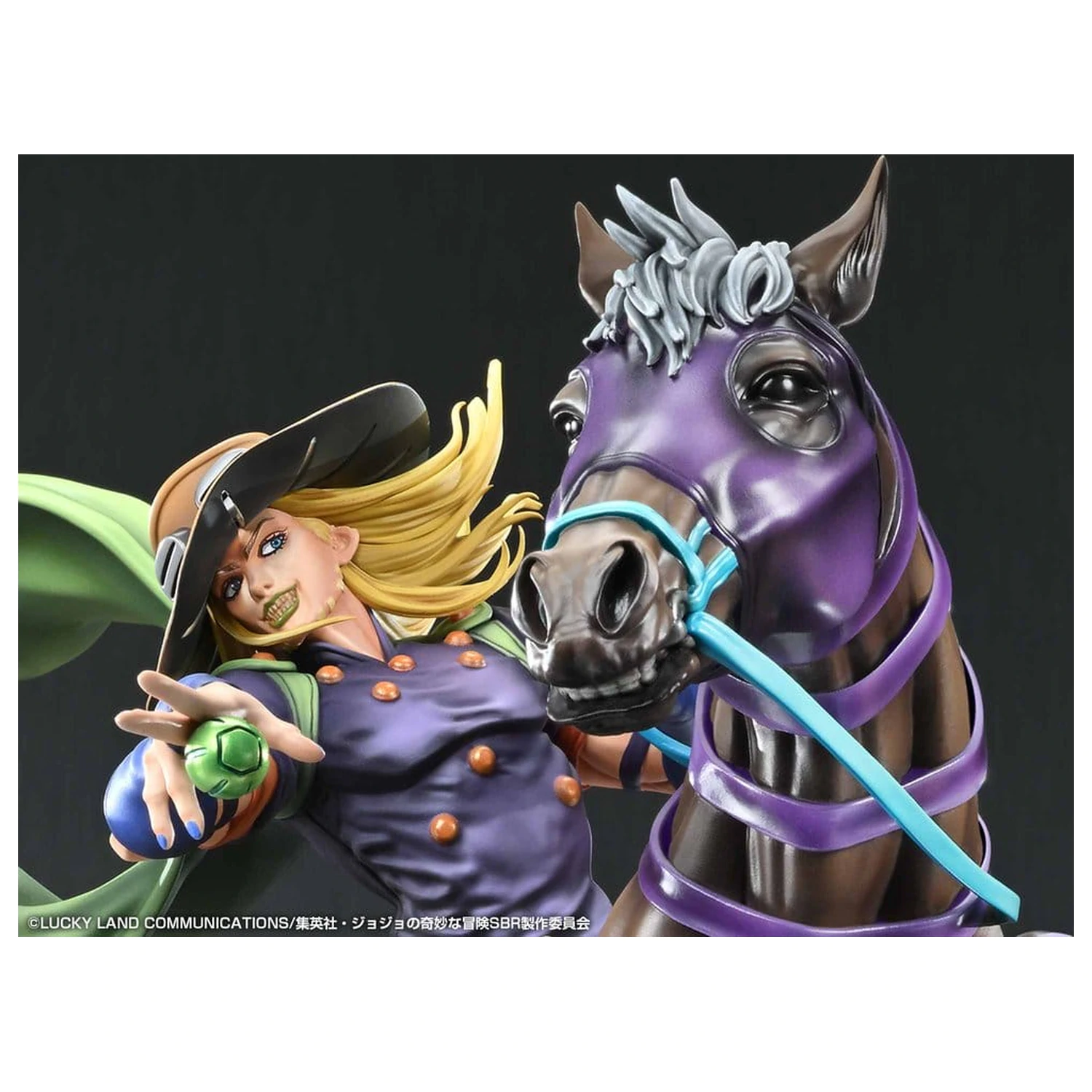 JoJo's Bizarre Adventure: Steel Ball Run figura Gyro Zeppeli & Valkyrie 31 cm fotografija proizvoda