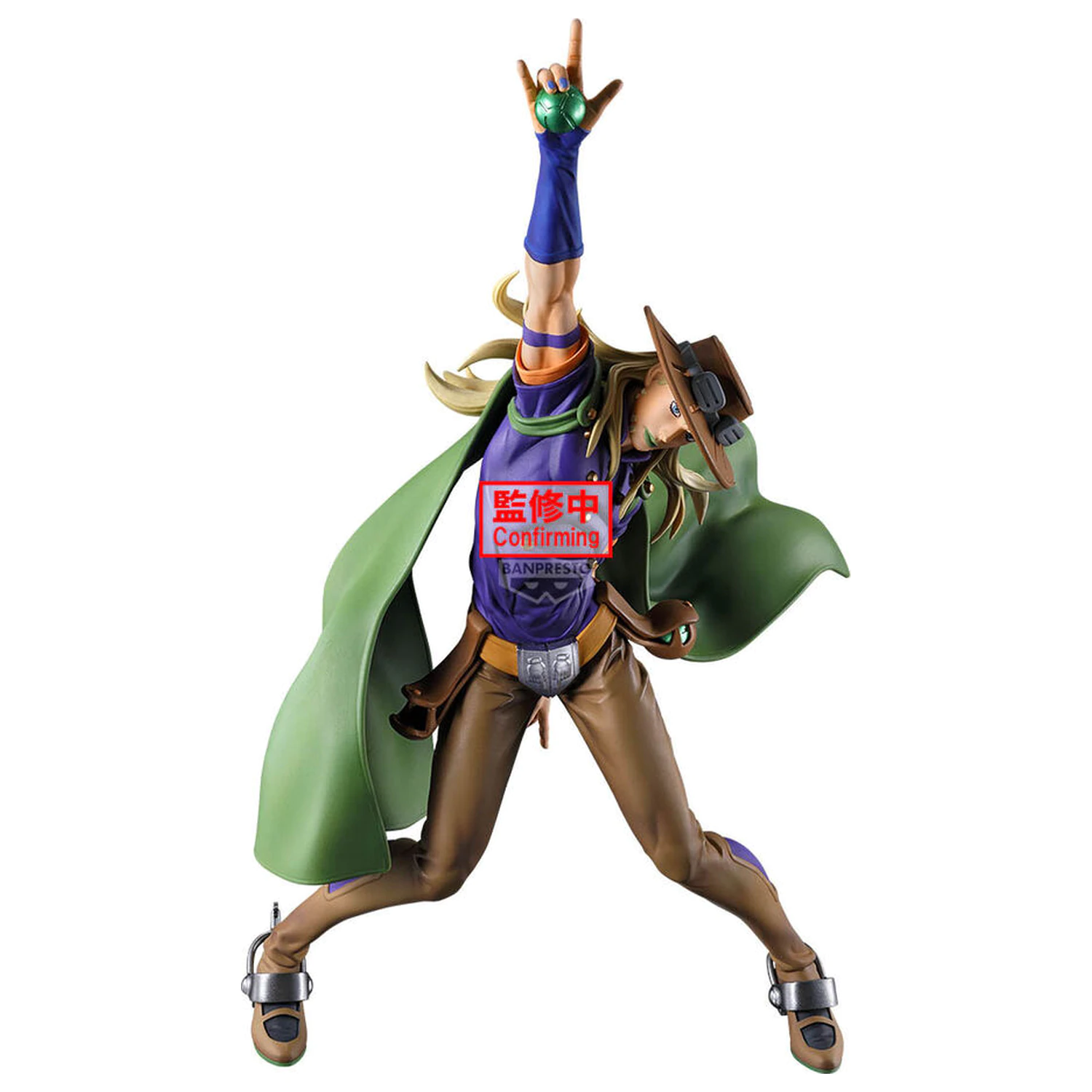 Jojo's Bizarre Adventure Steel Ball Run Mometria Gyro Zeppeli figura 26 cm fotografija proizvoda