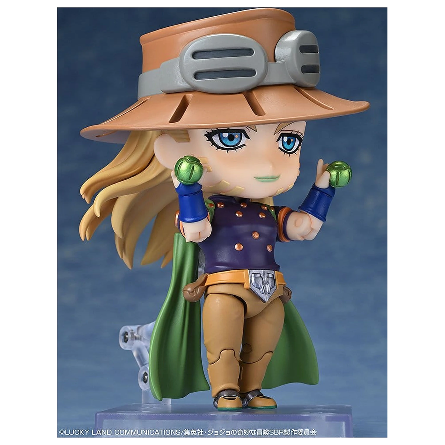 JoJo's Bizarre Adventure Steel Ball Run Nendoroid Akcijska figura Gyro Zeppeli 10 cm fotografija proizvoda