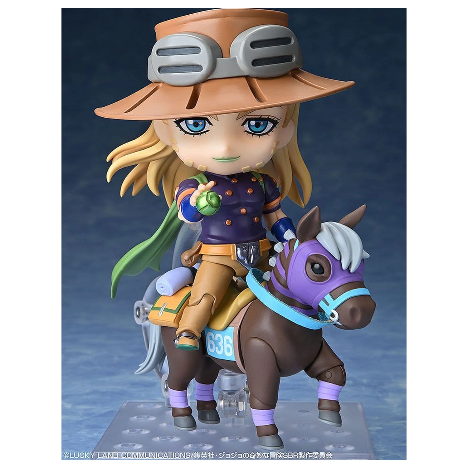 JoJo's Bizarre Adventure Steel Ball Run Nendoroid Akcijska figura Gyro Zeppeli DX Ver. 10 cm fotografija proizvoda