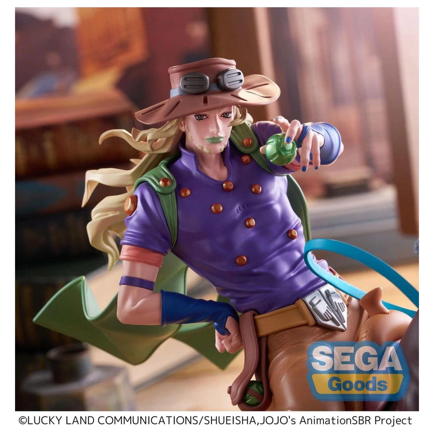 JoJo's Bizarre Adventure: Steel Ball Run XrossLinkMAX PVC Figura Gyro Zeppeli 18 cm fotografija proizvoda