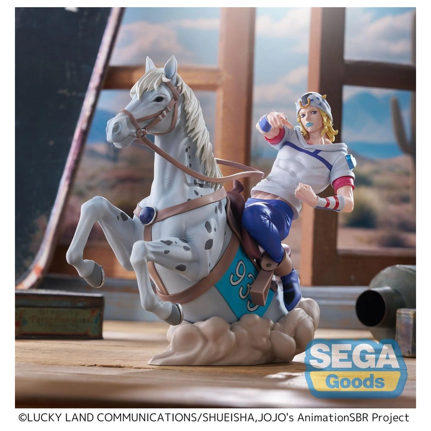 JoJo's Bizarre Adventure: Steel Ball Run XrossLinkMAX PVC Figura Johnny Joestar 18 cm fotografija proizvoda
