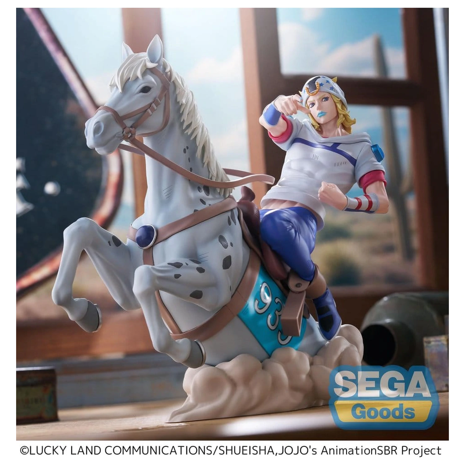JoJo's Bizarre Adventure: Steel Ball Run XrossLinkMAX PVC Figura Johnny Joestar 18 cm fotografija proizvoda