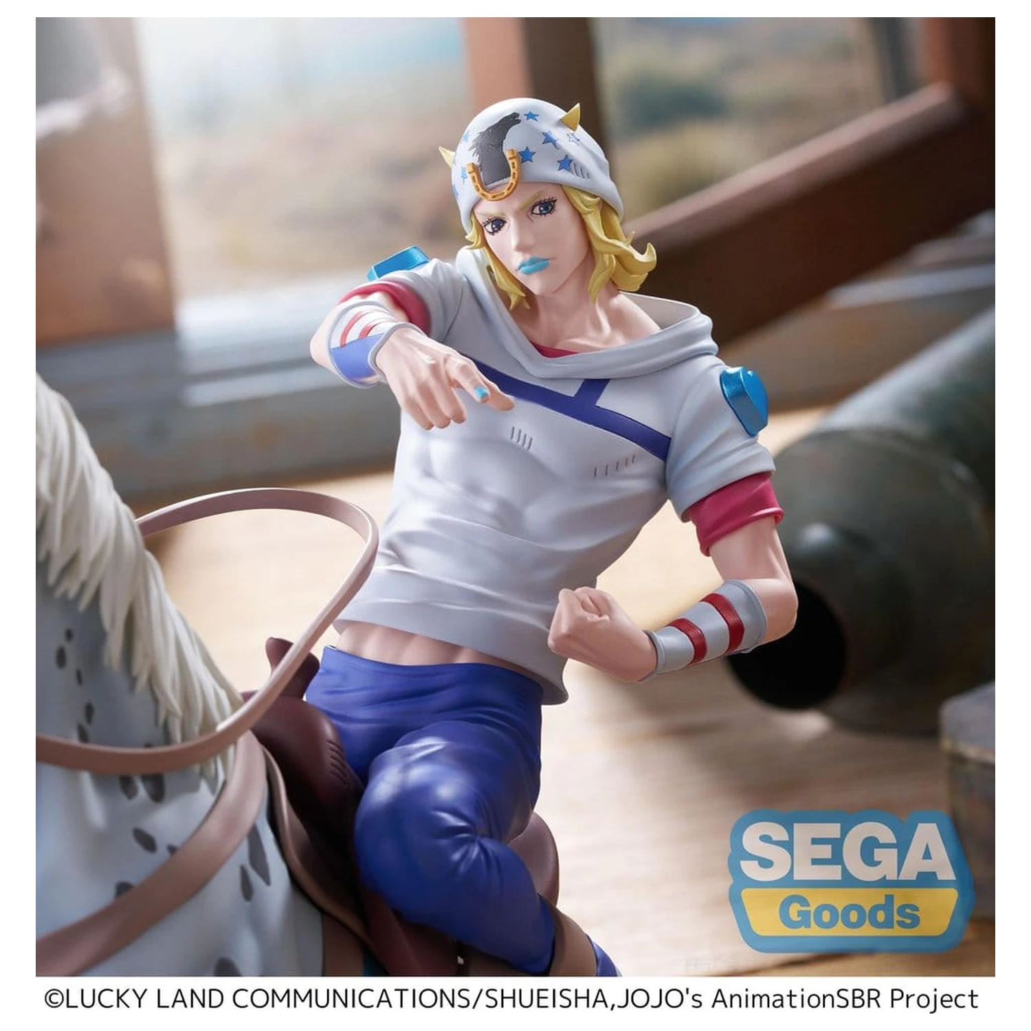 JoJo's Bizarre Adventure: Steel Ball Run XrossLinkMAX PVC Figura Johnny Joestar 18 cm fotografija proizvoda