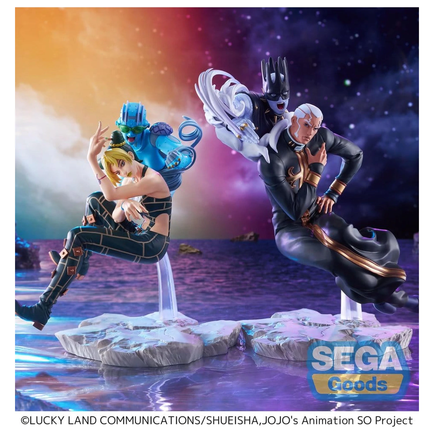 JoJo's Bizarre Adventure Stone Ocean XrossLinkMAX PVC figura Father Pucchi 21 cm fotografija proizvoda