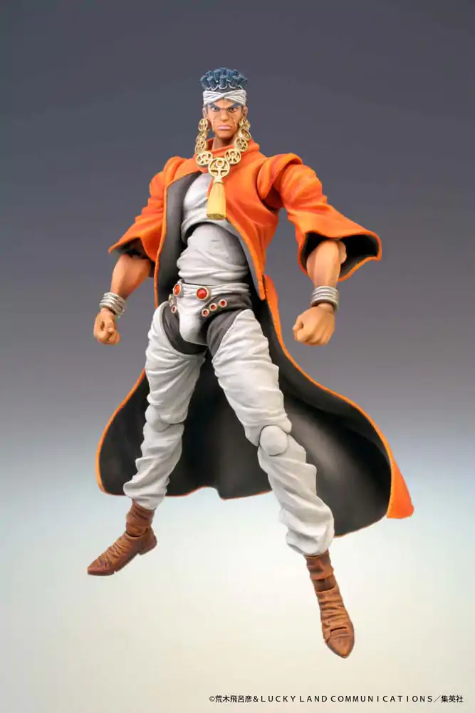 JoJo's Bizarre Adventure Super Action akcijska figura Chozokado (Mohammed Avdol) 16 cm (ponovno izdanje) fotografija proizvoda