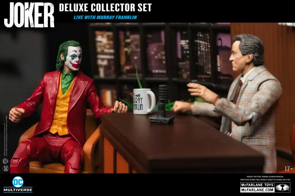 Joker DC Multiverse (Joker Movie) Deluxe Collectible akcijska figura The Joker (Live with Murray Franklin) Limited Edition 18 cm fotografija proizvoda