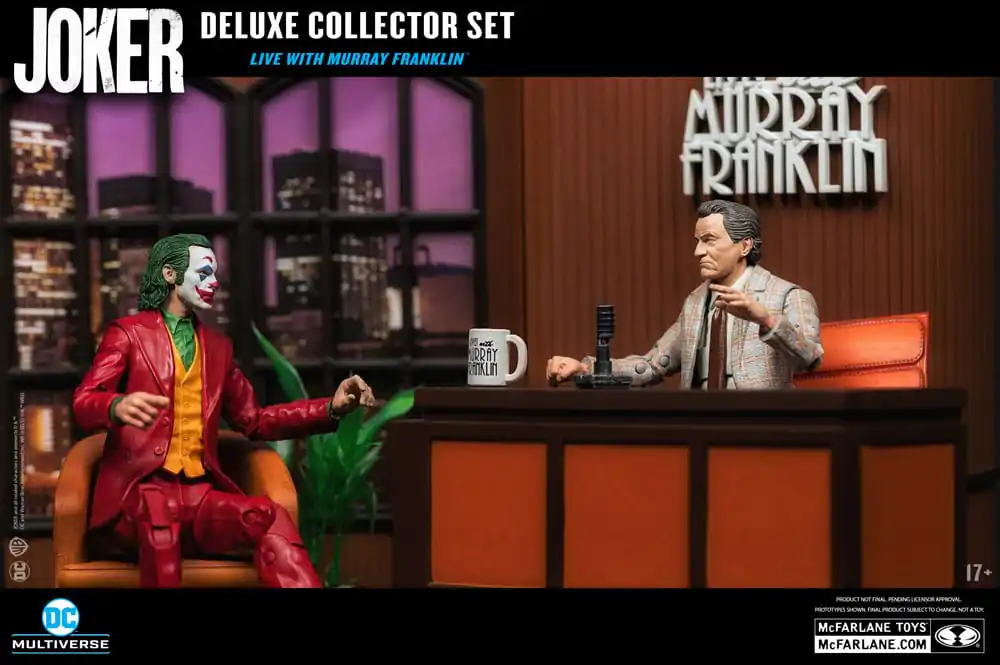 Joker DC Multiverse (Joker Movie) Deluxe Collectible akcijska figura The Joker (Live with Murray Franklin) Limited Edition 18 cm fotografija proizvoda