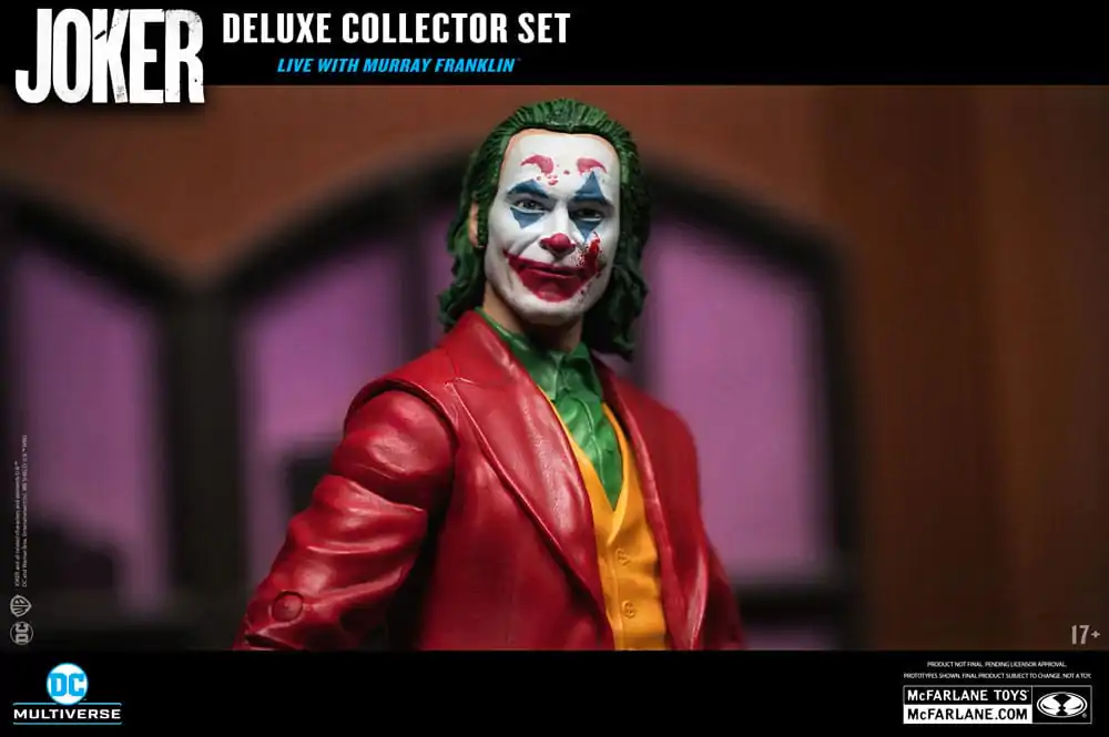 Joker DC Multiverse (Joker Movie) Deluxe Collectible akcijska figura The Joker (Live with Murray Franklin) Limited Edition 18 cm fotografija proizvoda