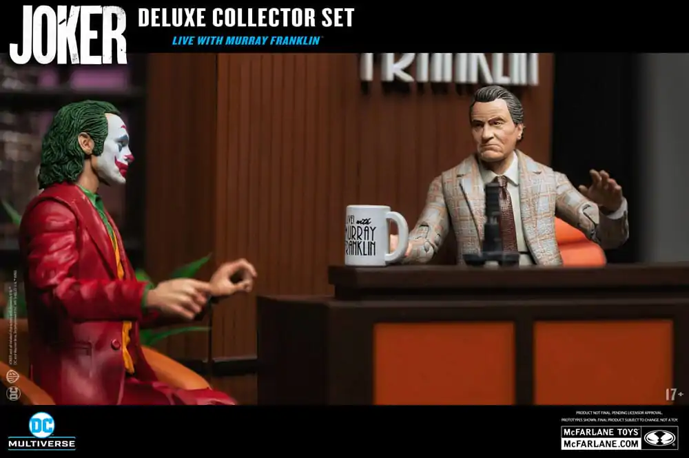 Joker DC Multiverse (Joker Movie) Deluxe Collectible akcijska figura The Joker (Live with Murray Franklin) Limited Edition 18 cm fotografija proizvoda