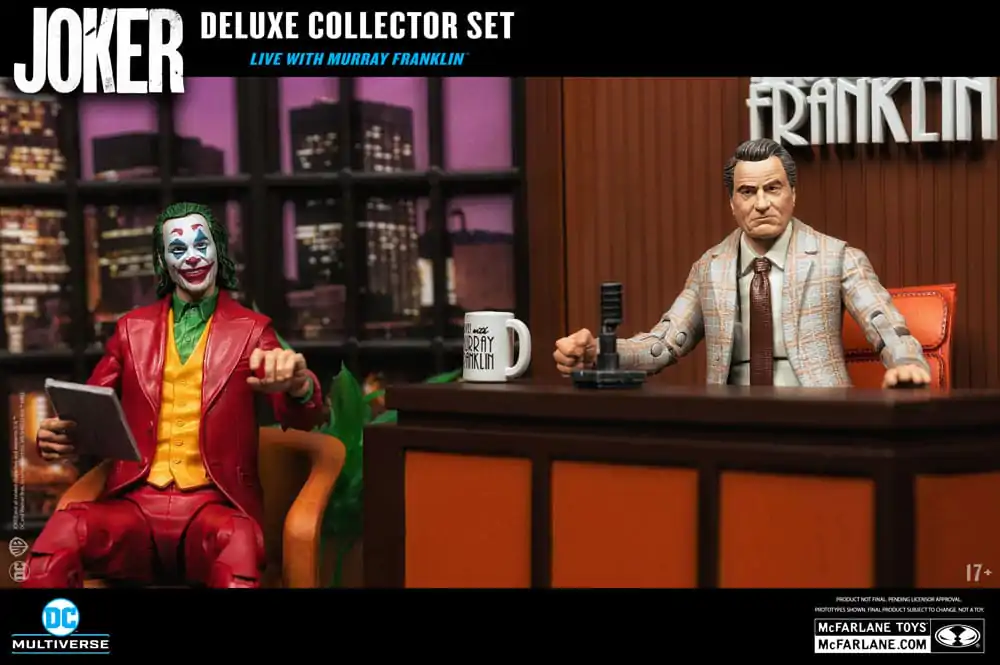 Joker DC Multiverse (Joker Movie) Deluxe Collectible akcijska figura The Joker (Live with Murray Franklin) Limited Edition 18 cm fotografija proizvoda