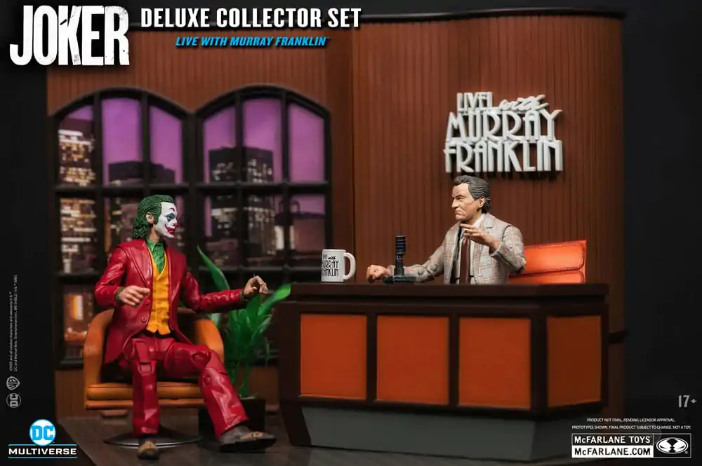 Joker DC Multiverse (Joker Movie) Deluxe Collectible akcijska figura The Joker (Live with Murray Franklin) Limited Edition 18 cm fotografija proizvoda