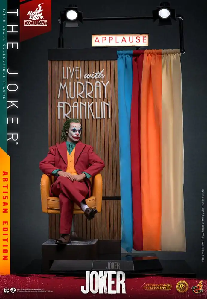 Joker Movie Masterpiece Akcijska figura 1/6 The Joker Artisan Edition 30 cm fotografija proizvoda