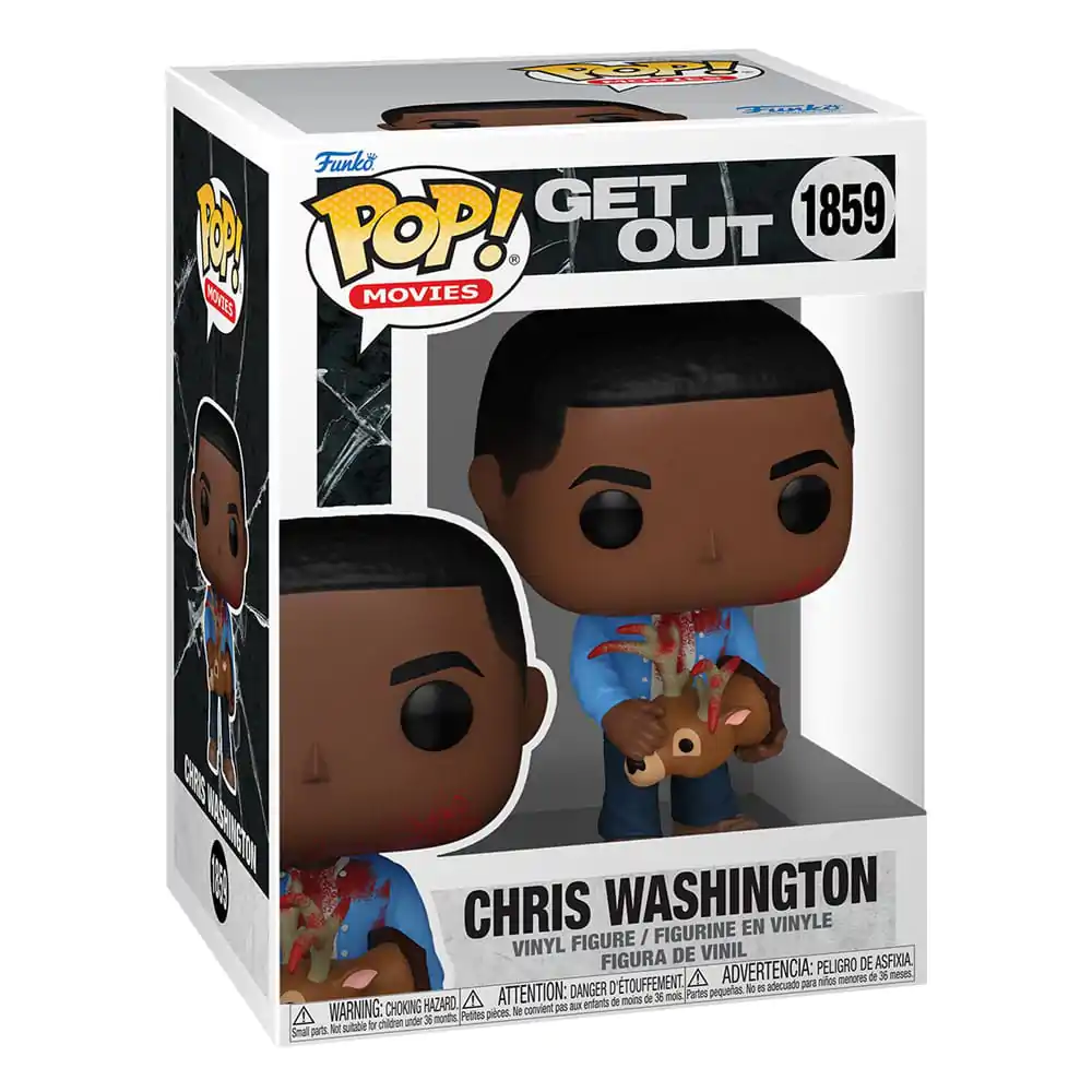 Jordan Peele Funko POP! Movies Vinil Figura Get Out - Chris Washington s jelenom 9 cm fotografija proizvoda