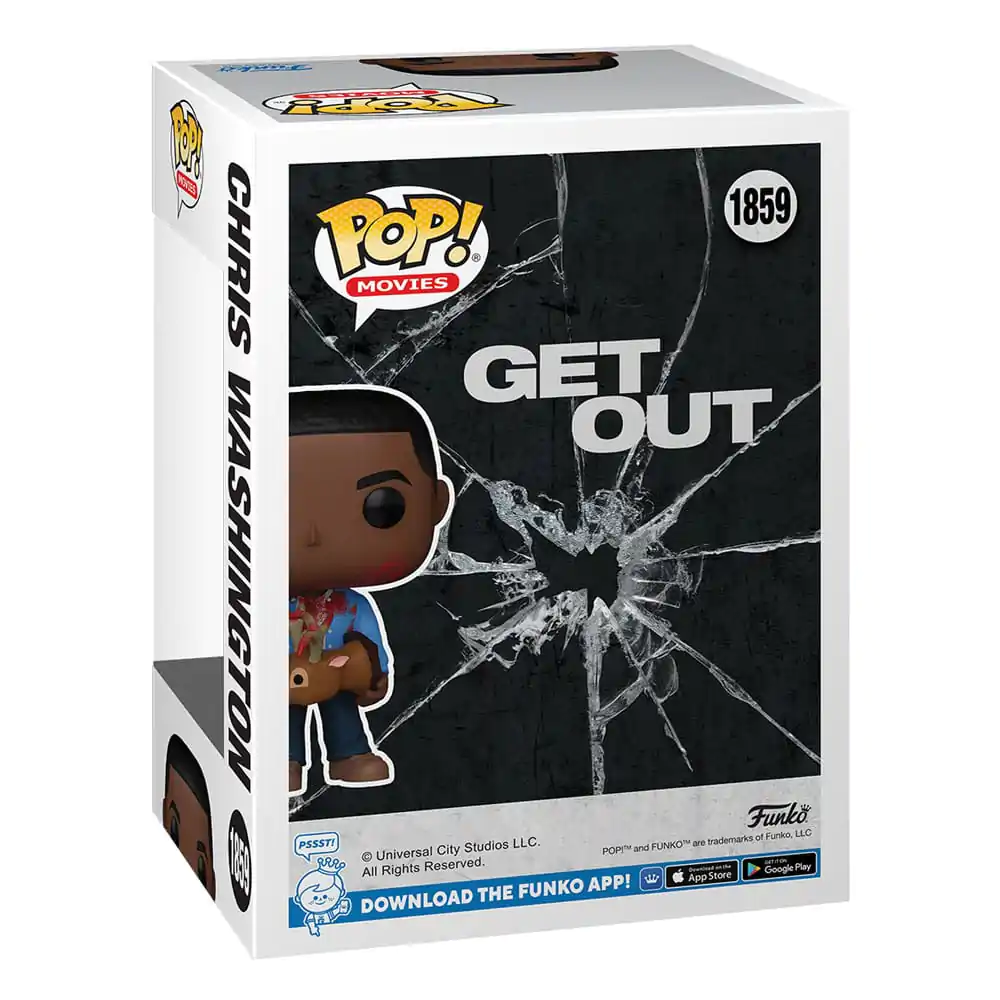 Jordan Peele Funko POP! Movies Vinil Figura Get Out - Chris Washington s jelenom 9 cm fotografija proizvoda