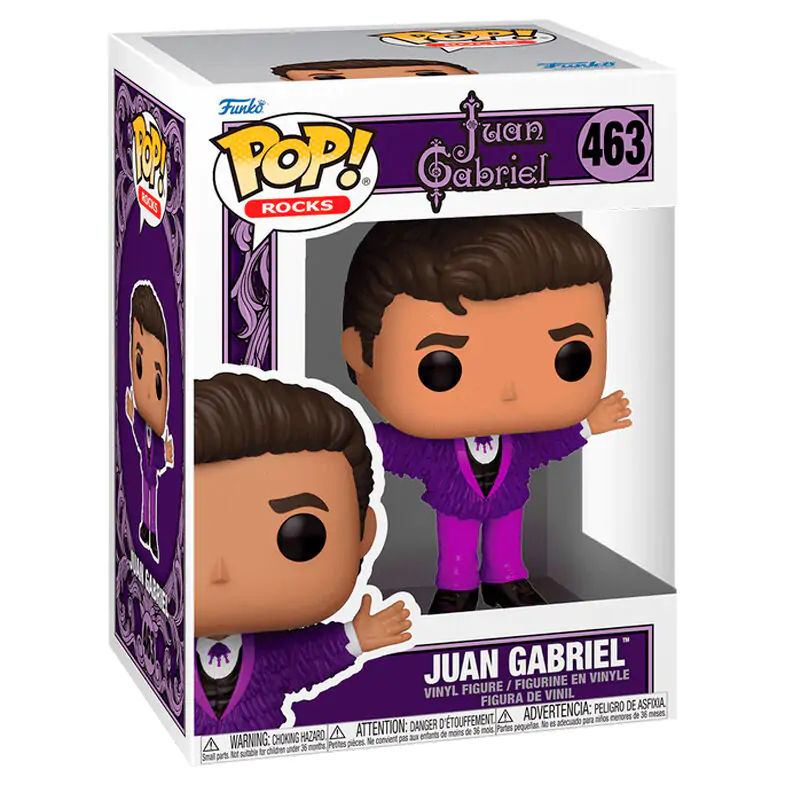 Juan Gabriel Funko POP! Rocks Figura od vinila Purple Outfit 9 cm fotografija proizvoda