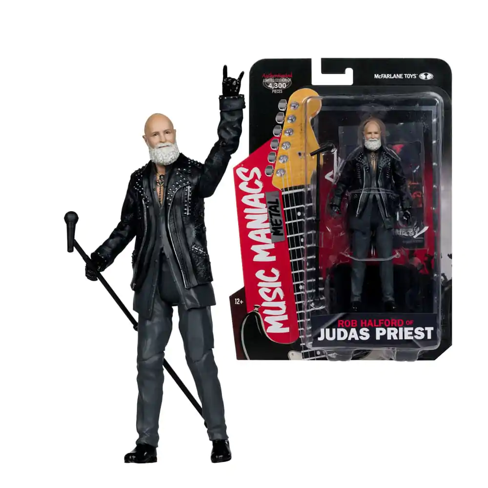 Judas Priest Music Maniacs Heavy Metal akcijska figura Rob Halford 15 cm fotografija proizvoda