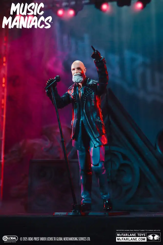 Judas Priest Music Maniacs Heavy Metal akcijska figura Rob Halford 15 cm fotografija proizvoda