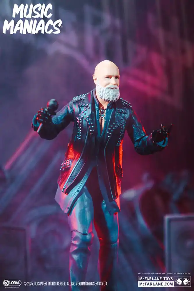 Judas Priest Music Maniacs Heavy Metal akcijska figura Rob Halford 15 cm fotografija proizvoda
