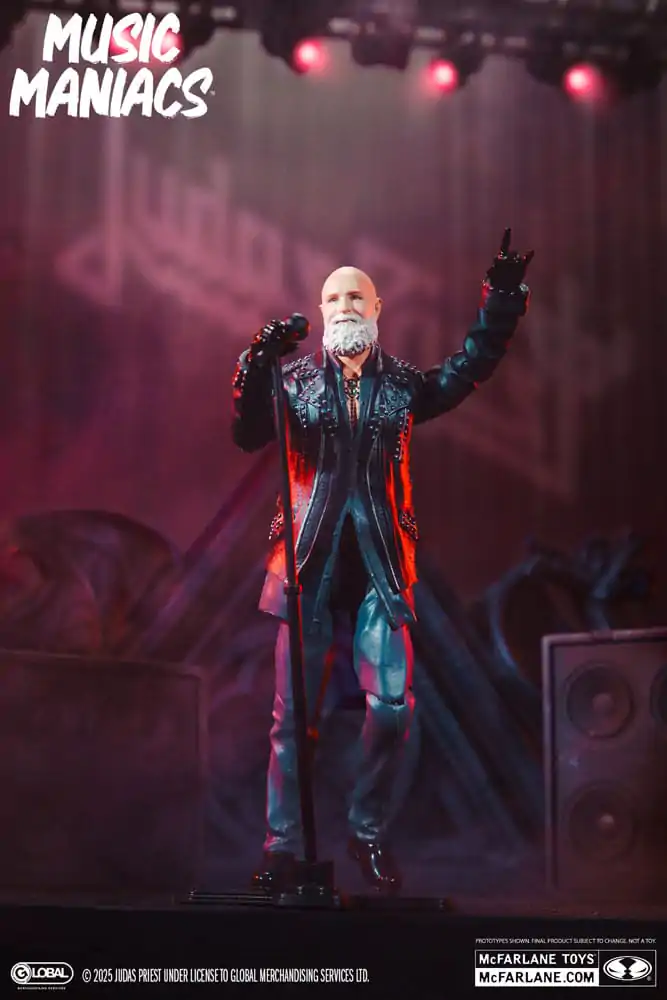 Judas Priest Music Maniacs Heavy Metal akcijska figura Rob Halford 15 cm fotografija proizvoda