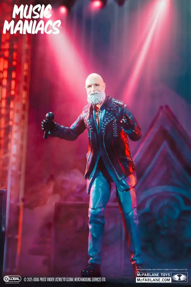 Judas Priest Music Maniacs Heavy Metal akcijska figura Rob Halford 15 cm fotografija proizvoda