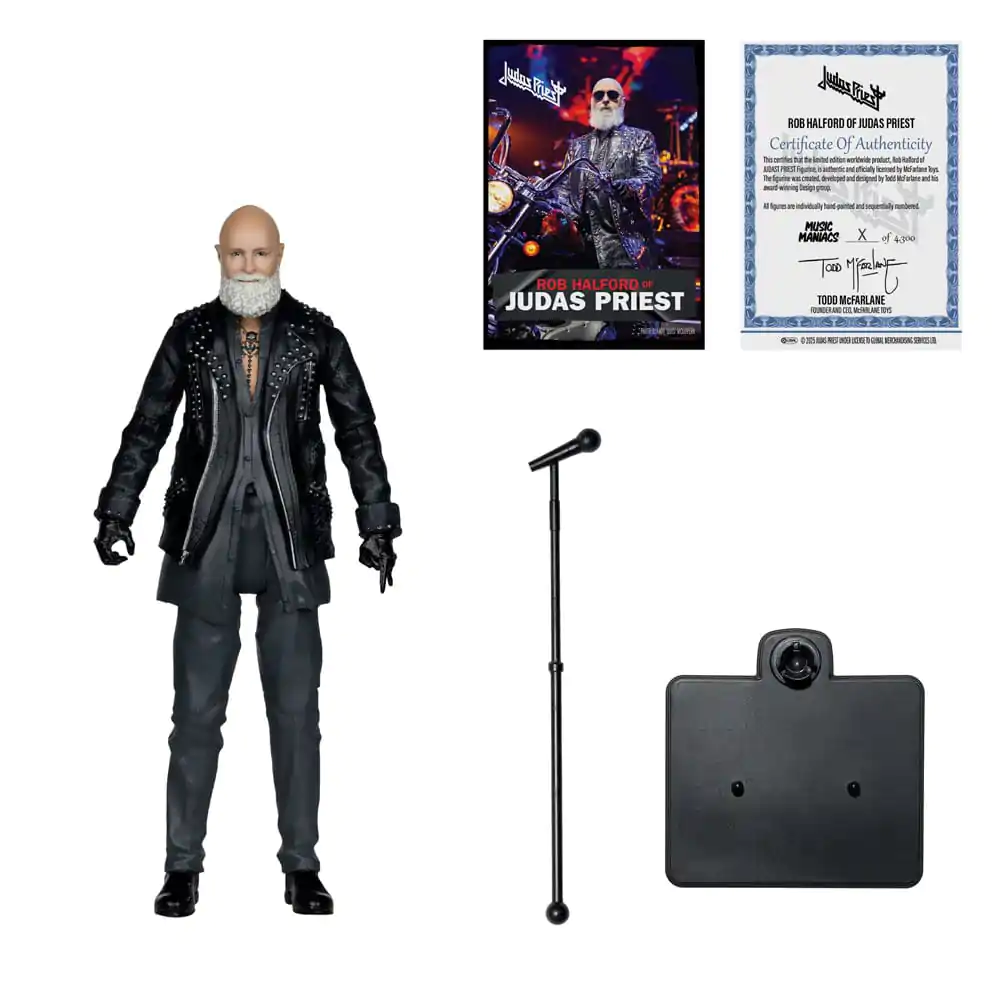 Judas Priest Music Maniacs Heavy Metal akcijska figura Rob Halford 15 cm fotografija proizvoda
