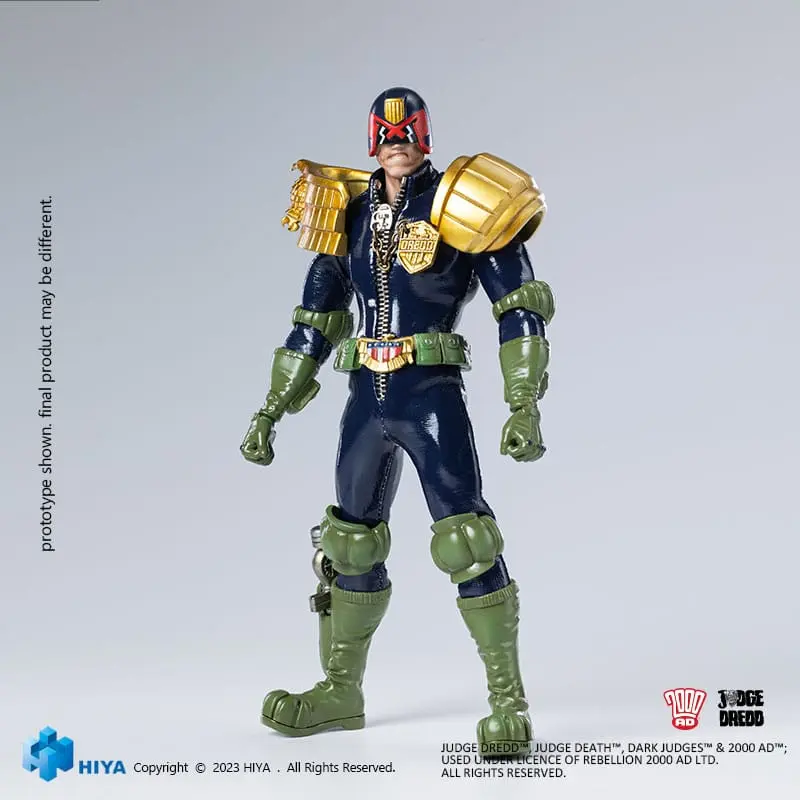 Judge Dredd Exquisite Super Series akcijska figura 1/12 John Rambo 15 cm fotografija proizvoda