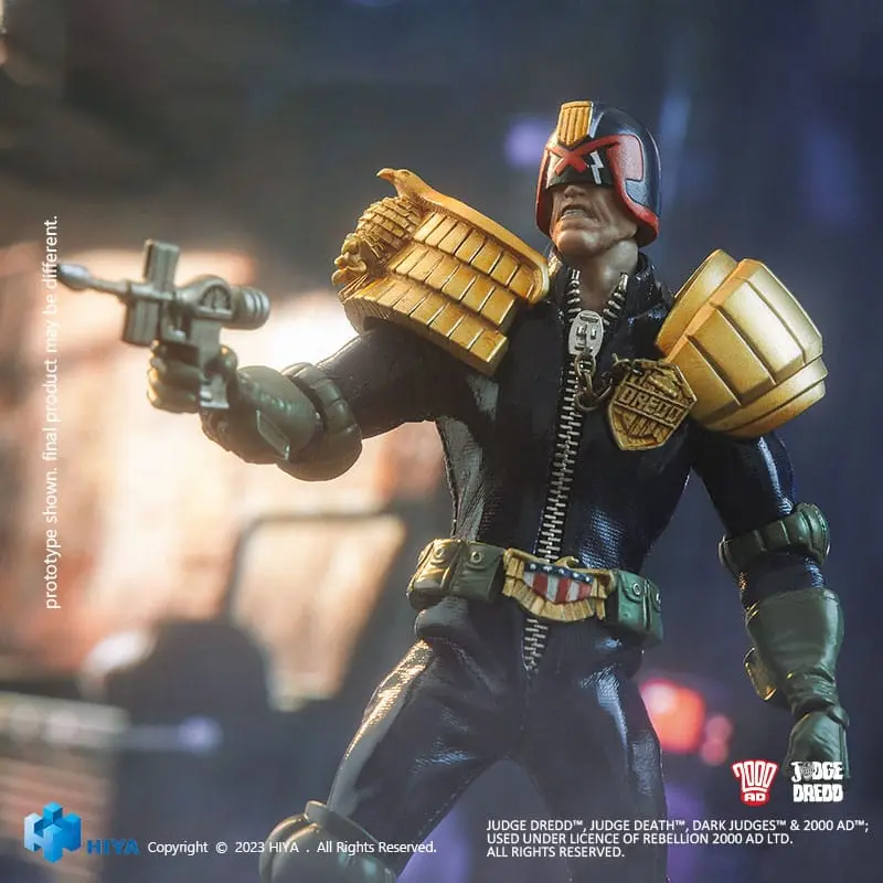 Judge Dredd Exquisite Super Series akcijska figura 1/12 John Rambo 15 cm fotografija proizvoda