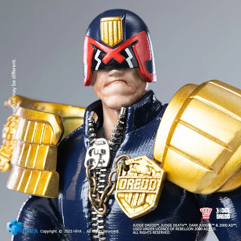 Judge Dredd Exquisite Super Series akcijska figura 1/12 John Rambo 15 cm fotografija proizvoda