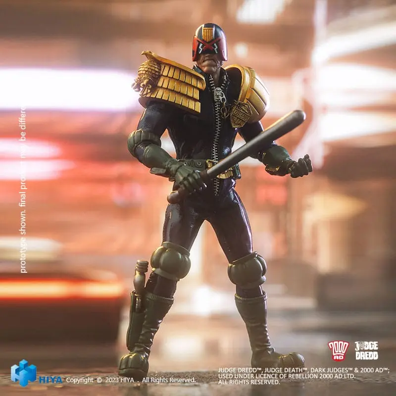 Judge Dredd Exquisite Super Series akcijska figura 1/12 John Rambo 15 cm fotografija proizvoda