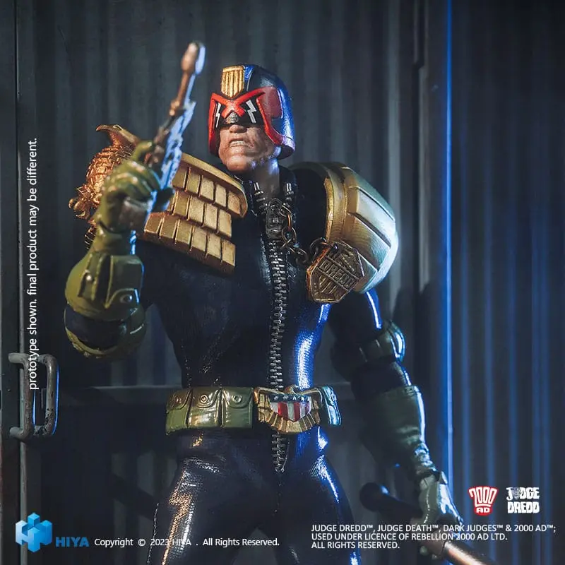 Judge Dredd Exquisite Super Series akcijska figura 1/12 John Rambo 15 cm fotografija proizvoda