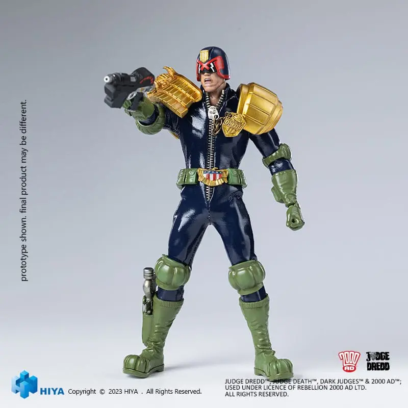 Judge Dredd Exquisite Super Series akcijska figura 1/12 John Rambo 15 cm fotografija proizvoda