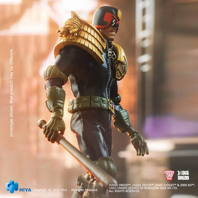 Judge Dredd Exquisite Super Series akcijska figura 1/12 John Rambo 15 cm fotografija proizvoda